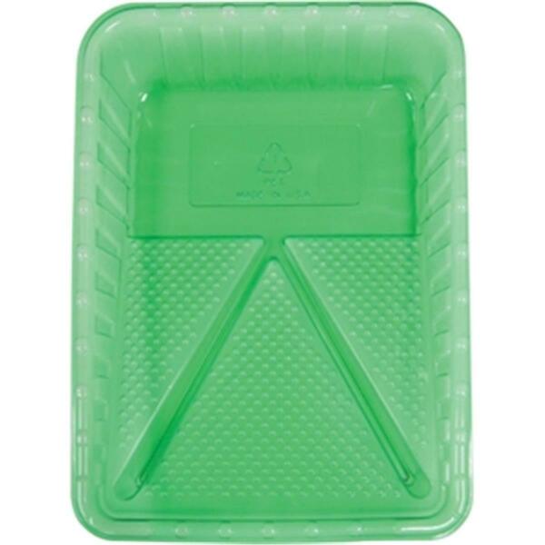 Merit Pro 182 11.75 x 15.5 x 2.5 in. Green Plastic Tray, 24PK 652270001820